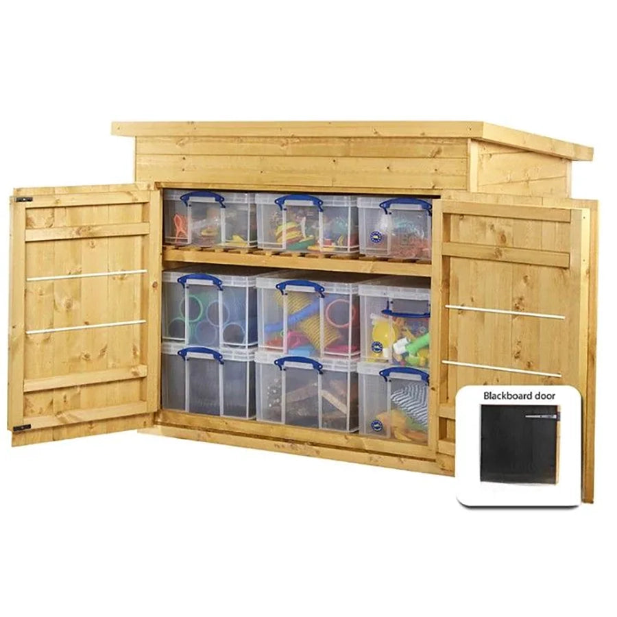 Cosy Big & Bountiful Outdoor Storage Shed - 9 Box Store
