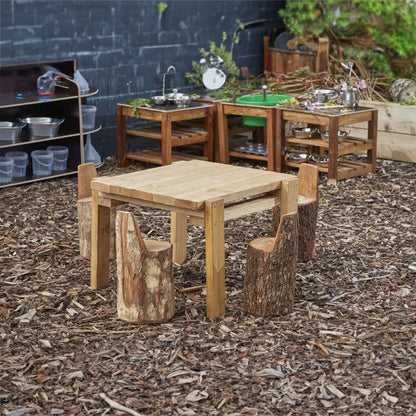 Cosy Country Cafe Set 4x chairs and 1x table 26048-1 1