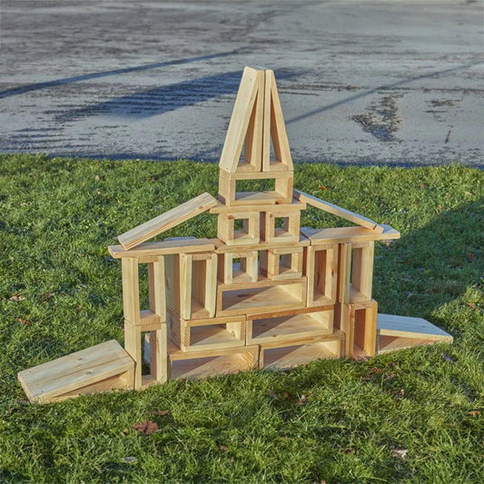 Cosy Mini Outdoor Hollow Childrens Building Blocks Columbia Pack - 26 Piece Set 49149 2