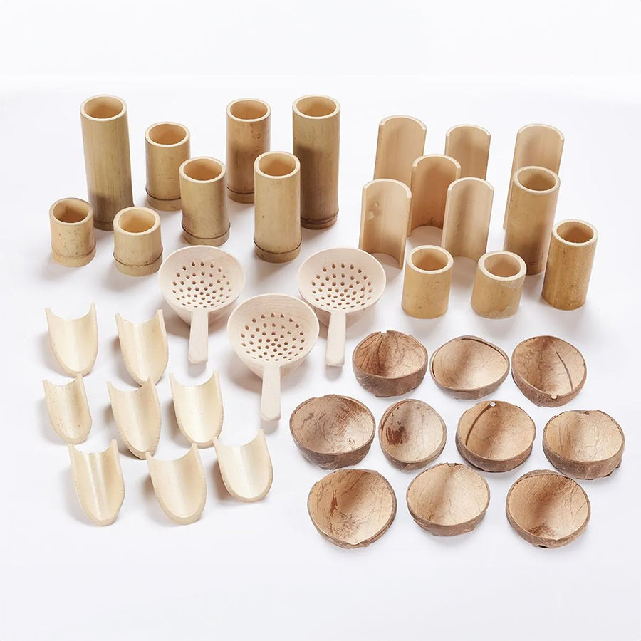 Cosy Natural Measuring Set - 40 Piece Set 49715-1