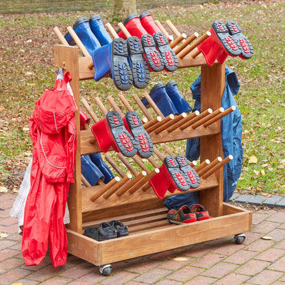 Cosy Outdoor Mobile Welly Storage 35727-1 1