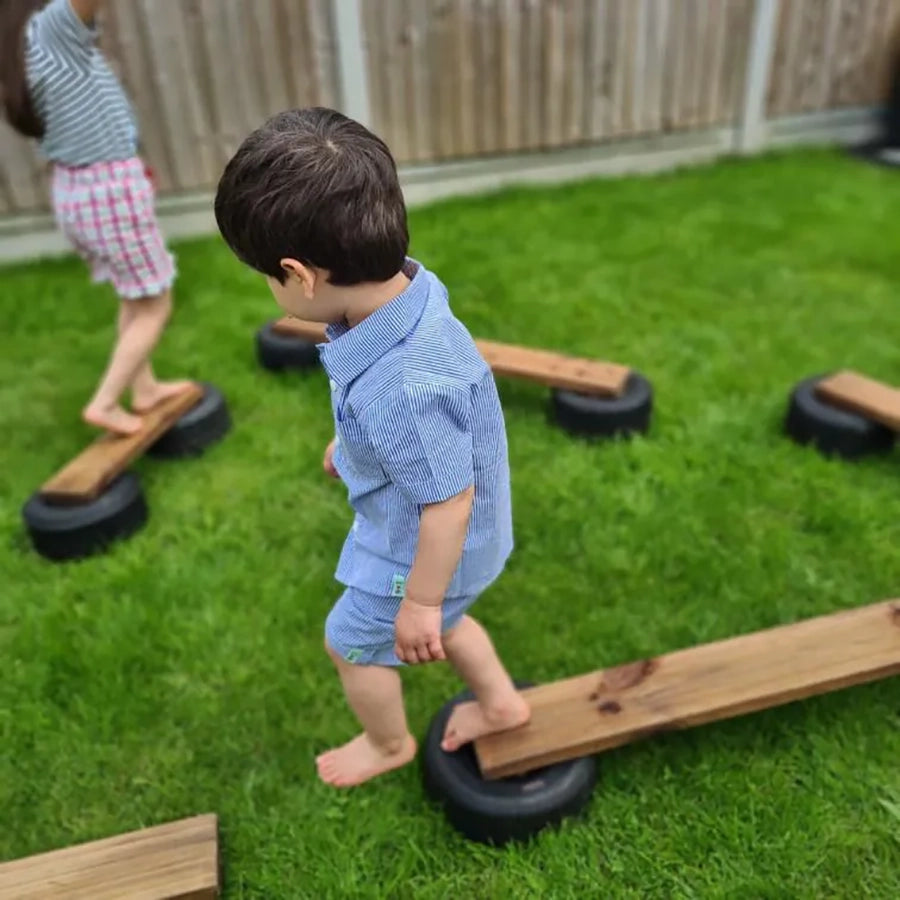 Cosy Tiny Tyre Walking Planks - Set of 6 34504-1 4