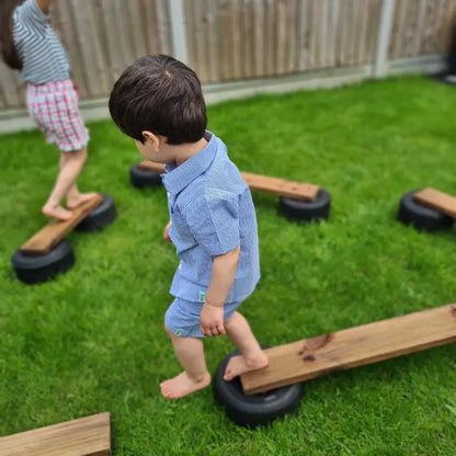 Cosy Tiny Tyre Walking Planks - Set of 6 34504-1 4