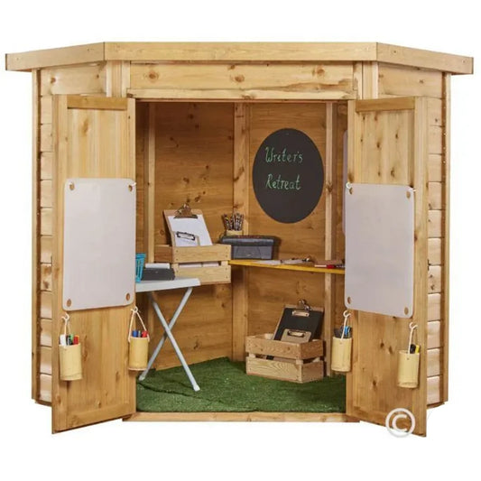 Cosy Writer’s Retreat Corner Shed - (W)190cm 32361-1