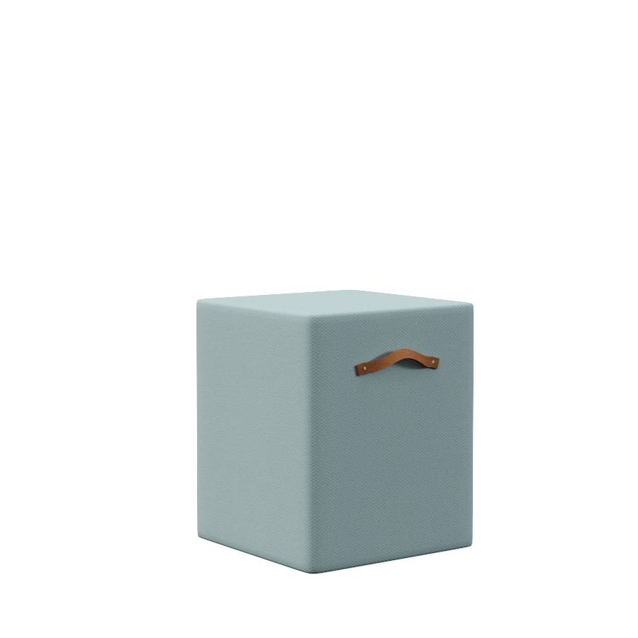 Colonnade Cube Square Pouffe