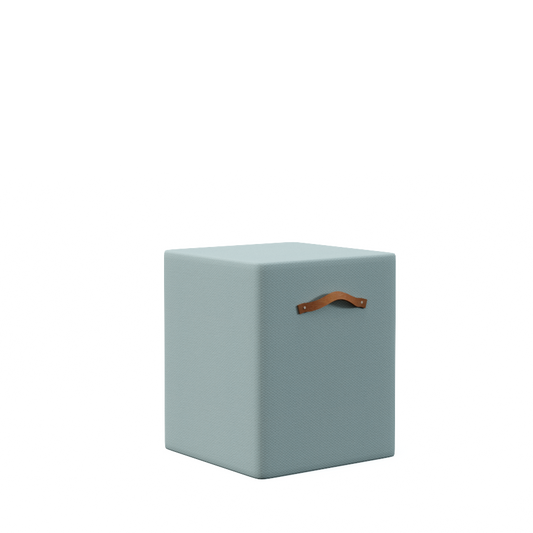 Colonnade Cube Square Pouffe