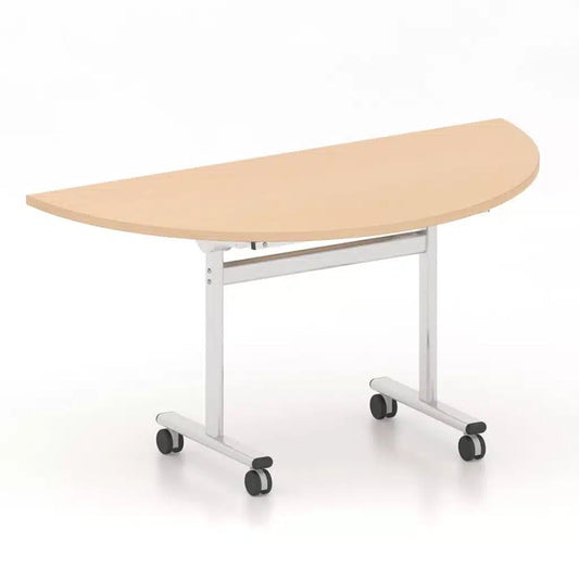 Scrum Semi-Circular Flip-Top Table