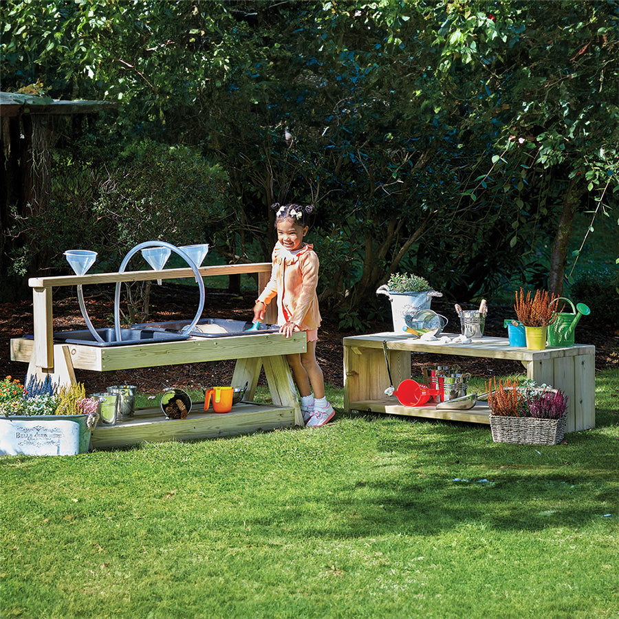 Toddler Double Sand and Water Station