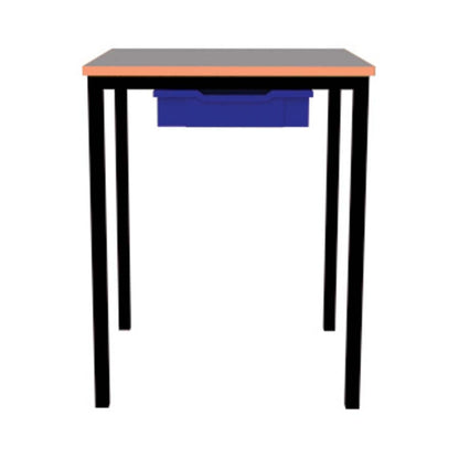 Morleys Fully Welded Classroom Table 600x600 ABS Edge with Tray