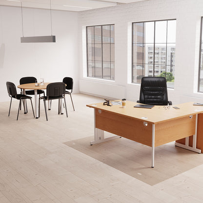 Dynamic ISO Stacking Visitor/Conference Chair BR000055 Office Lifestyle Image