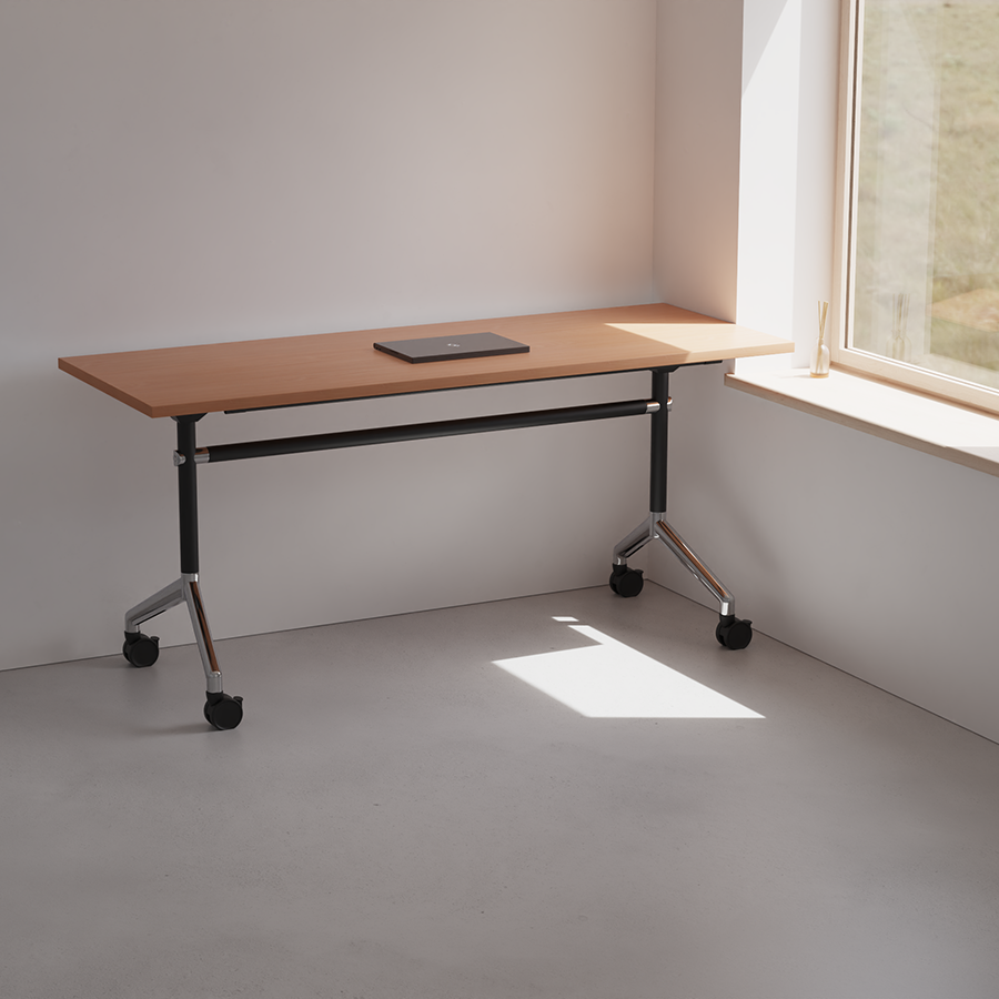 Dynamic Impulse Flip Top Rectangular Table Lifestyle Image