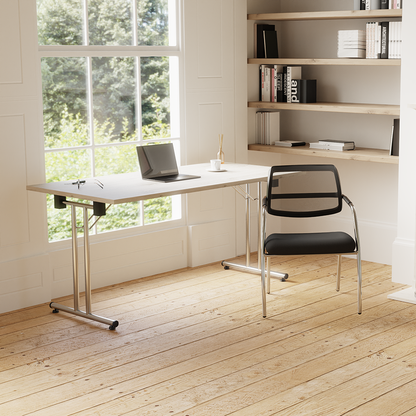 Dynamic Impulse Folding Rectangular Table Lifestyle Image 1