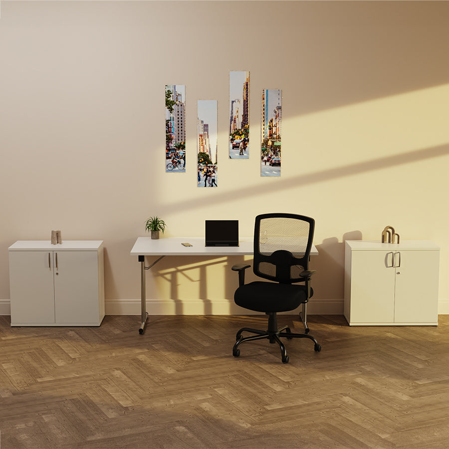 Dynamic Impulse Folding Rectangular Table Lifestyle Image 3