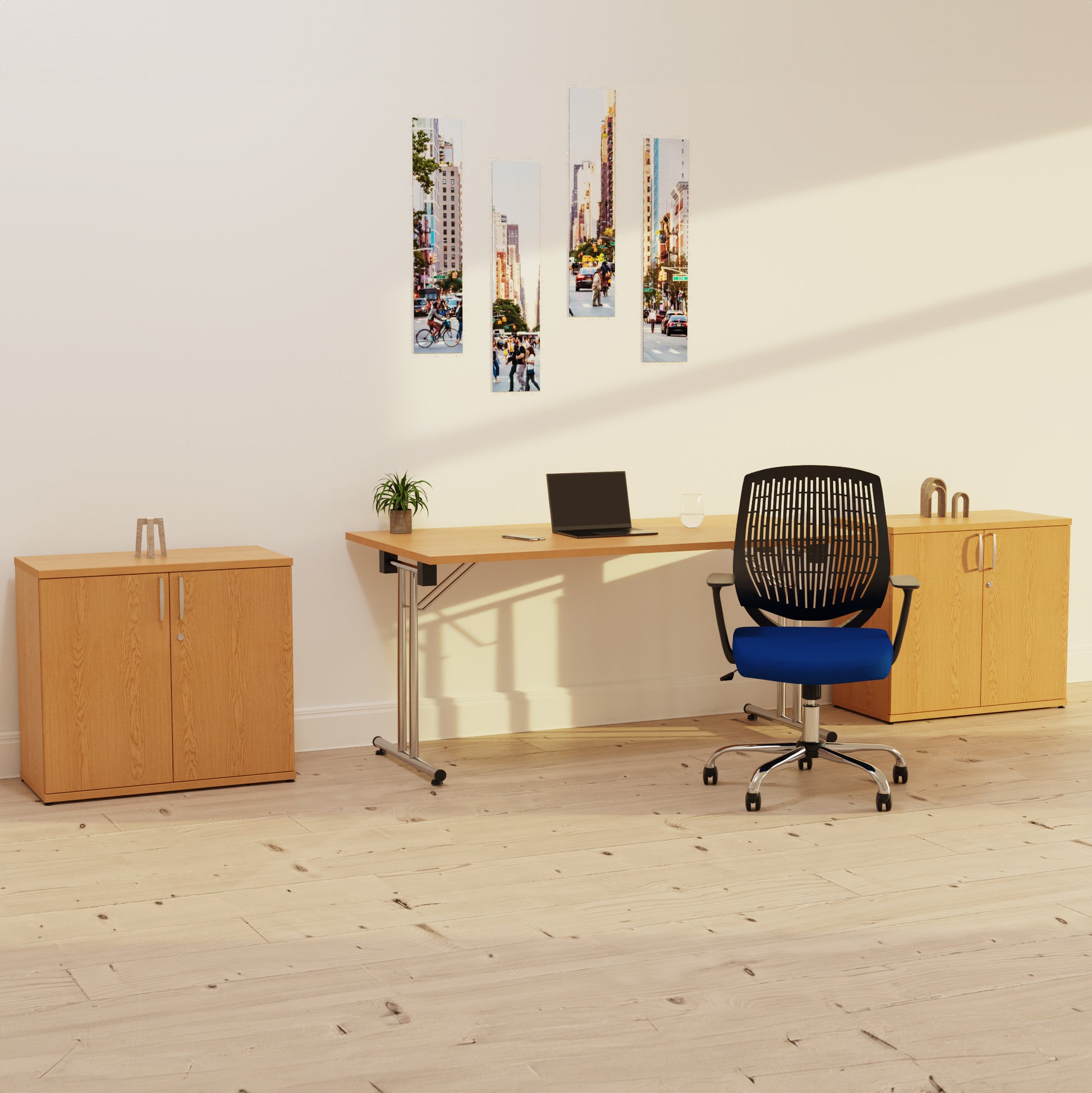 Dynamic Impulse Folding Rectangular Table Lifestyle Image 5