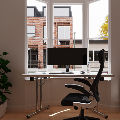 Dynamic Impulse Folding Semi-Circle Table Lifestyle Image 4