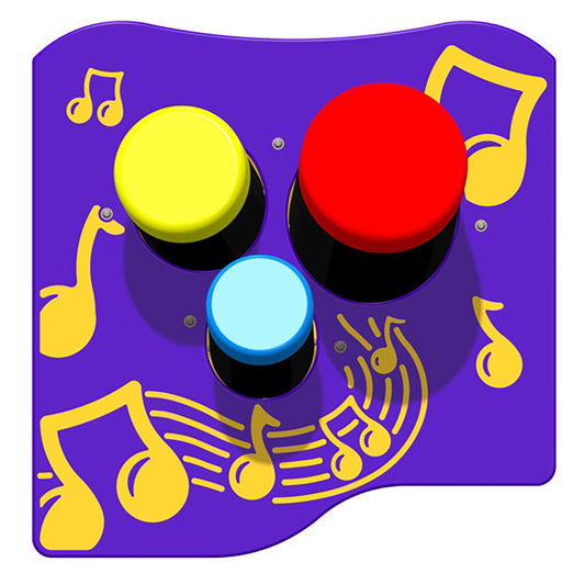 Freestanding Bongo Musical Panel