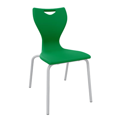 EN Classic 4 Leg Poly Chair Bottle Green CS300001