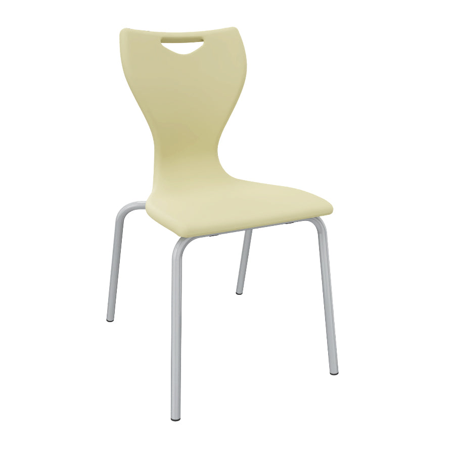 EN Classic 4 Leg Poly Chair Oatmeal CS300001