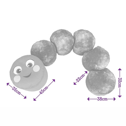 Eden Learning Carrie Caterpillar Bean Bag Stool Set ED1ZOOCAT6STL MB31455 8