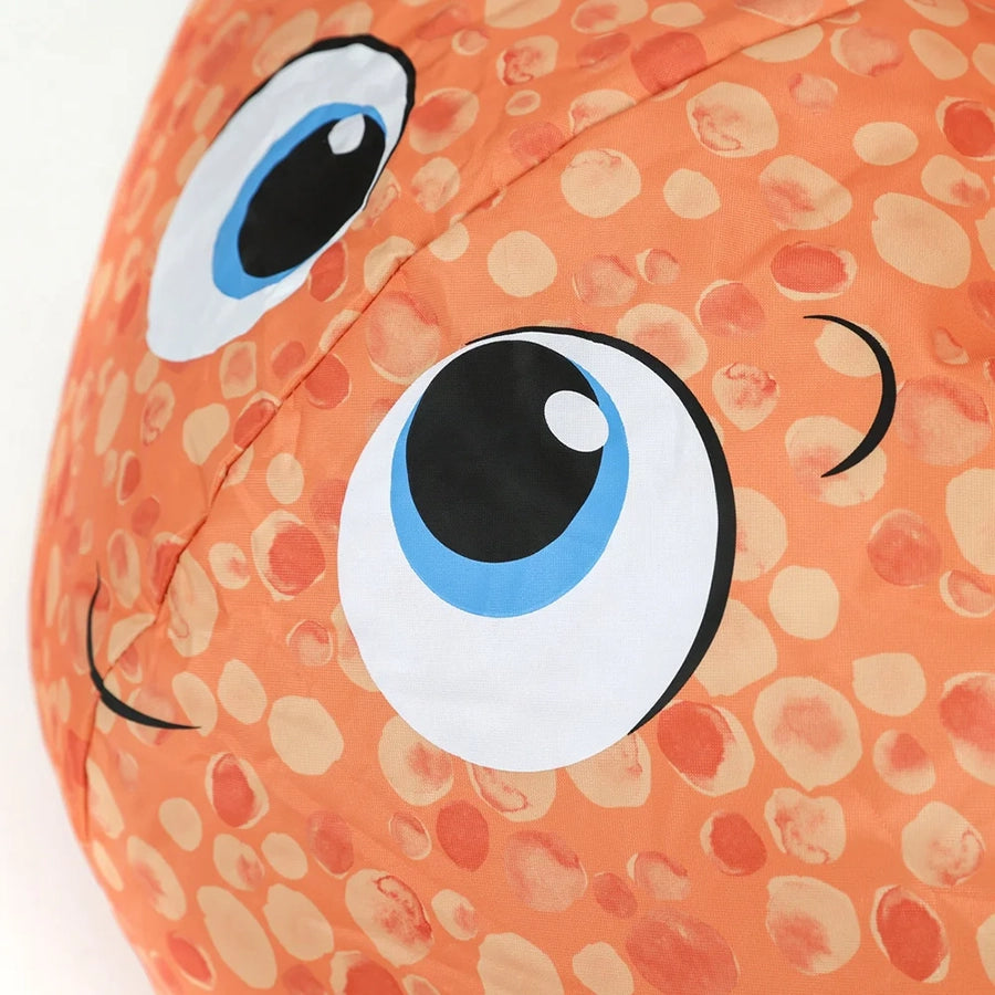 Eden Learning Finnley Fish Recliner Bean Bag ED1ZOOFISHOD 87862 5