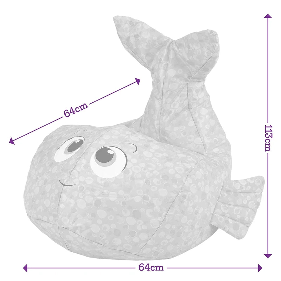 Eden Learning Finnley Fish Recliner Bean Bag ED1ZOOFISHOD 87862 8