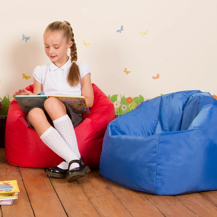 Eden Learning Kids Classic Bean Bag ED1TUBMOD  MB31509-BLUE & MB31509-RED