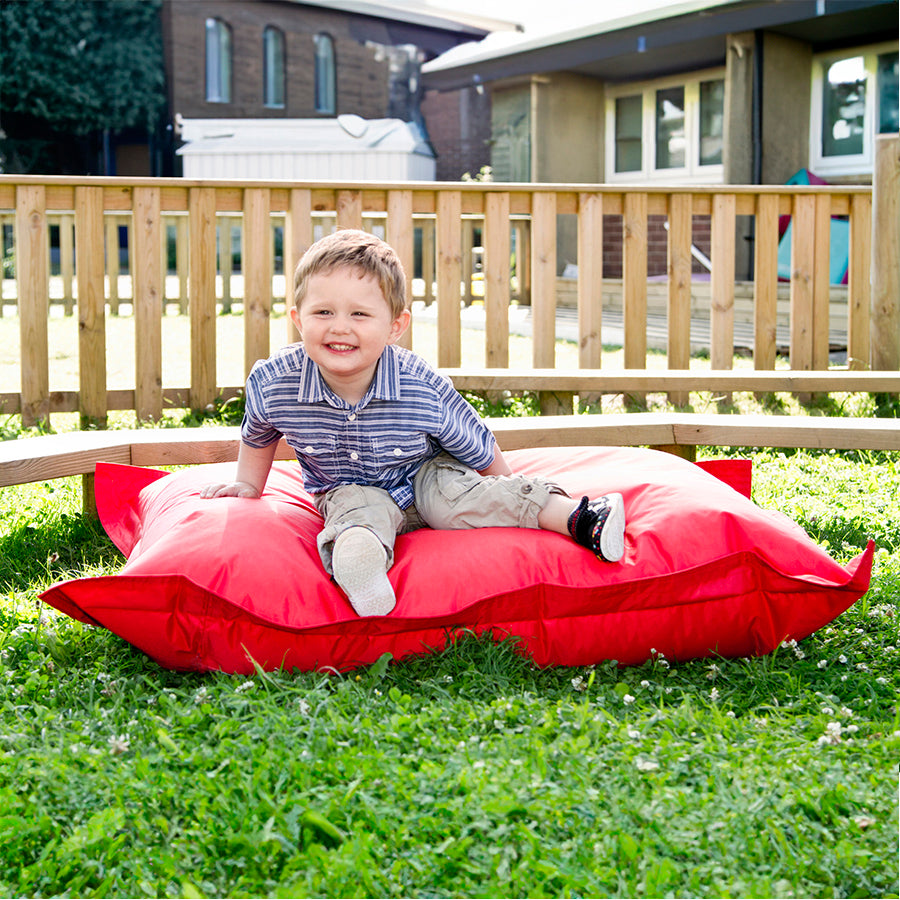 Eden Learning Kids Floor Cushion Bean Bag ED1KBGOD008 MB31530-RED 2
