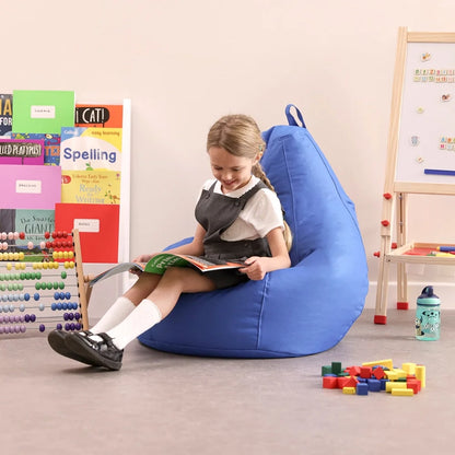Eden Learning Kids Recliner Bean Bag ED1KHBOD013 MB31471-RBLUE 2