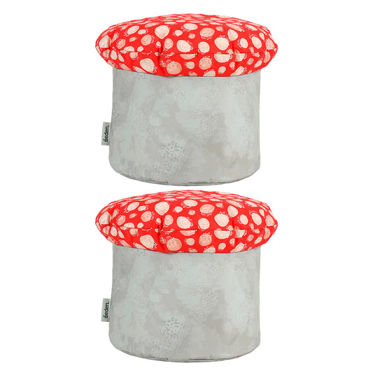Eden Learning Learn About Nature Large Woodland Toadstool (Pack of 2) ED2FSTODTOADLG SS30013 1