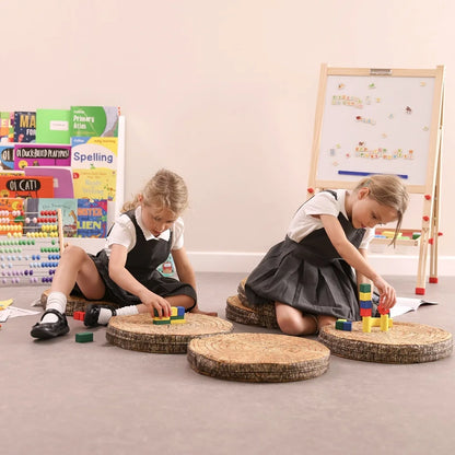 Eden Learning Learn About Nature Log Carry Cushions (Pack Of 6) ED6CCSHOD-TREE MB31634 2