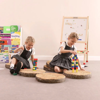 Eden Learning Learn About Nature Log Carry Cushions (Pack Of 6) ED6CCSHOD-TREE MB31634 3