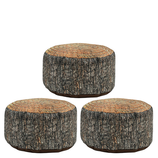 Eden Learning Learn About Nature Woodland Tree Stump Stool (Pack Of 3) ED3FSTODTREE MB31621