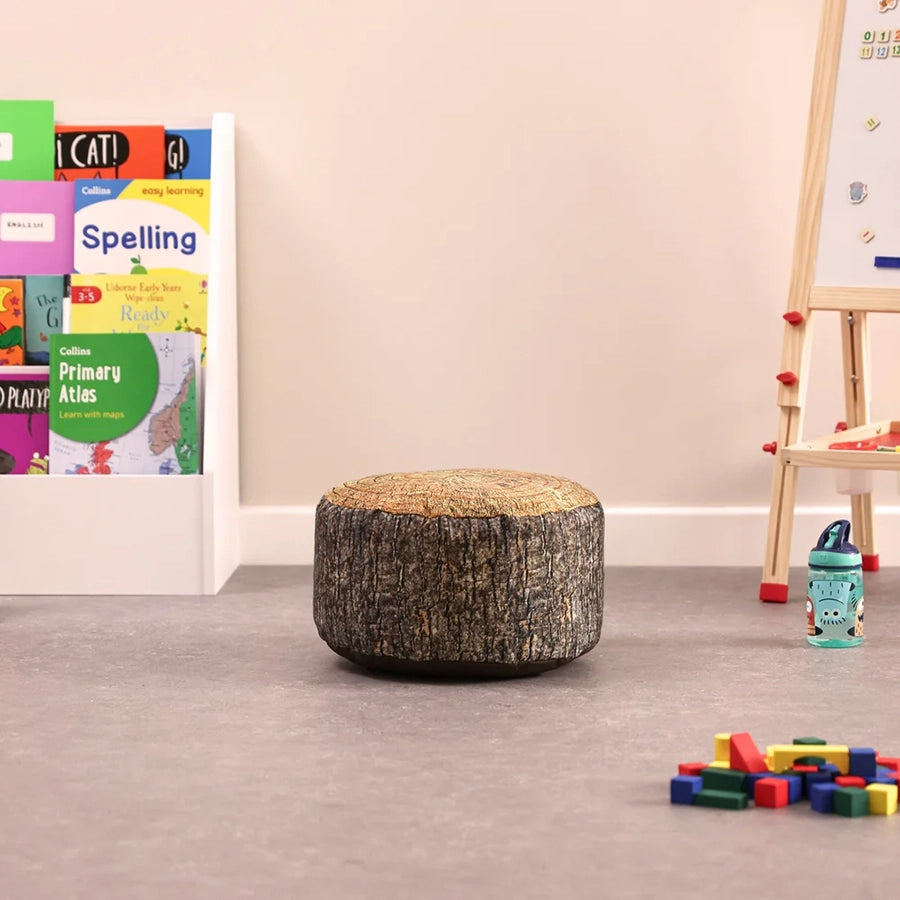 Eden Learning Learn About Nature Woodland Tree Stump Stools (Set Of 4)  ED4BUN-TREES 96120 7