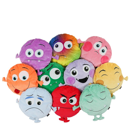 Eden Learning Monster Emotion Cushions (Pack of 10) ED10CUSHEMO MB31657 5