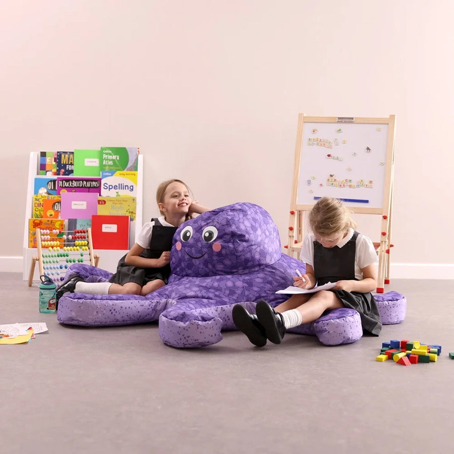 Eden Learning Ollie Octopus Large Bean Bag ED1ZOOOCTOPUS 87861 2