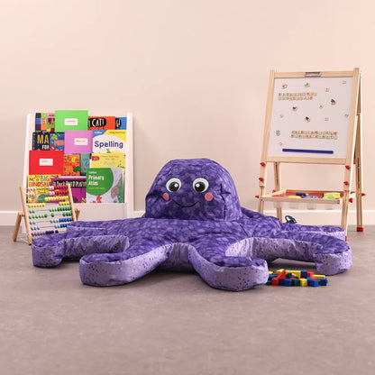 Eden Learning Ollie Octopus Large Bean Bag ED1ZOOOCTOPUS 87861 3
