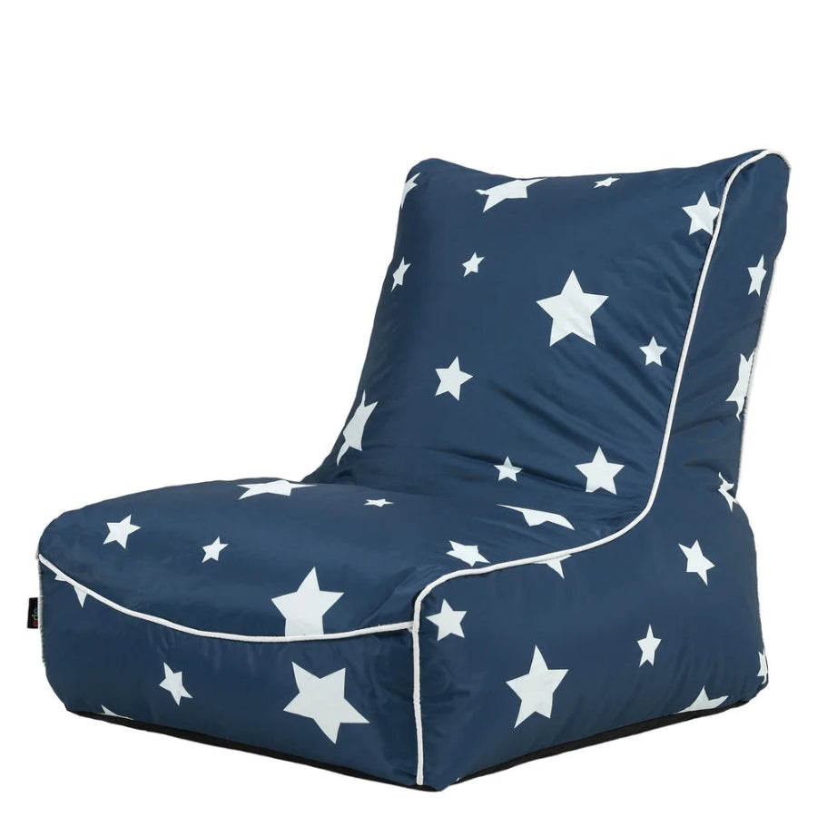 Eden Learning Star Print Lounger Bean Bag ED1SMILESTAR MB31714 1