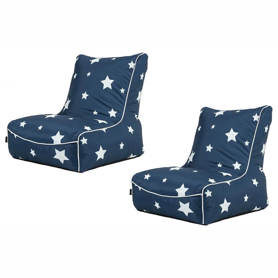 Eden Learning Star Print Lounger Bean Bag ED2SMILESTAR MB31715
