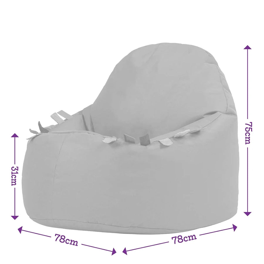 Eden Learning Touch Tags Water-Resistant Bean Bag Chair ED2TAGDAROD013 MB31709 4