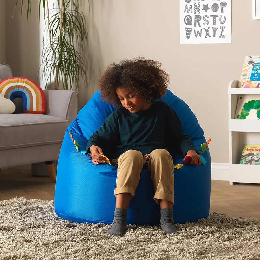 Eden Learning Touch Tags Water-Resistant Bean Bag Chair ED2TAGDAROD013 MB31709 5