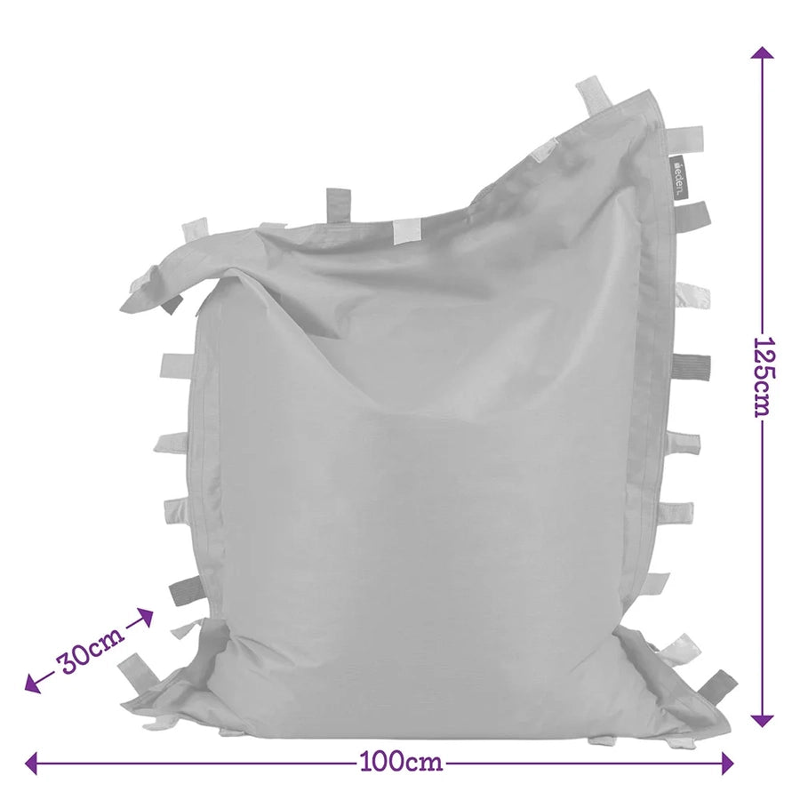Eden Learning Touch Tags Water-Resistant Giant Floor Cushion Bean Bag  Dimensions ED1TAGOD
