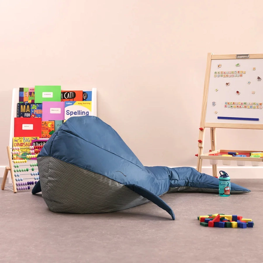 Eden Learning Winston Whale Bean Bag ED1ZOOWHALEOD 87863 3