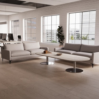 Emmy Cushioned 3 Seater Sofa Lifestyle 1