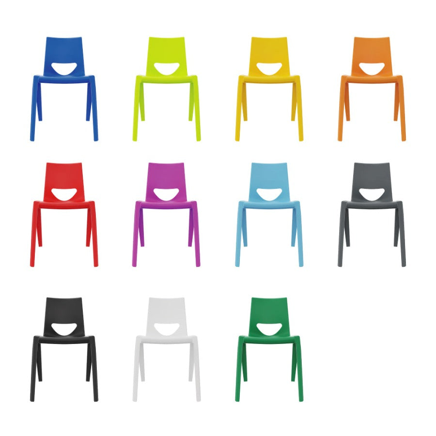 En One Chair One Piece Poly All Colours