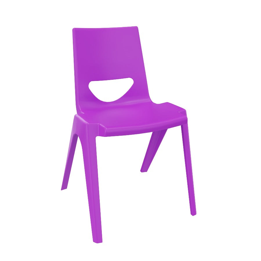En One Chair One Piece Poly Purple