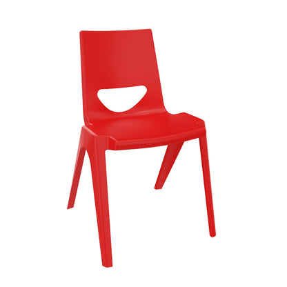 En One Chair One Piece Poly Red