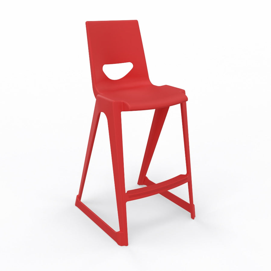 En One High Chair Poly Cherry Red
