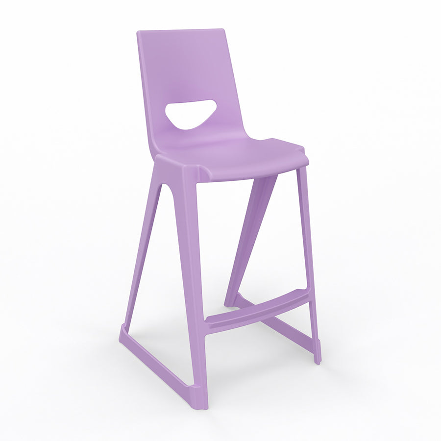 En One High Chair Poly Lilac