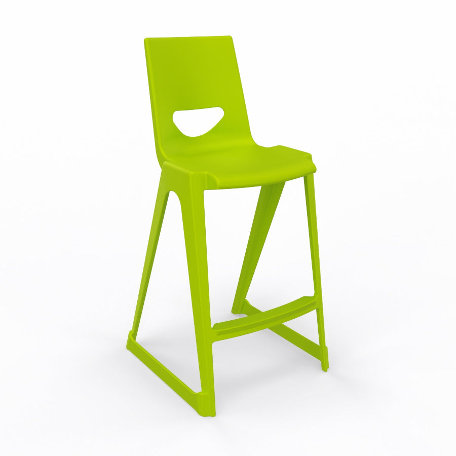 En One High Chair Poly Lime Green