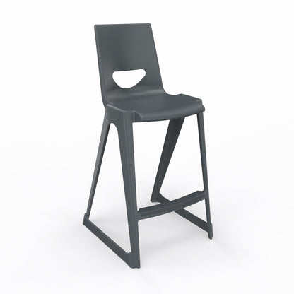 En One High Chair Poly Night Grey